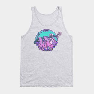 Hang in There! Sloth Tank Top